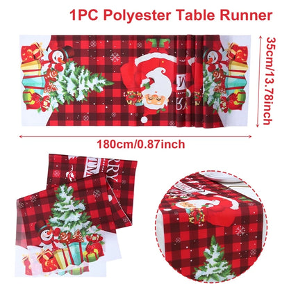 Merry Christmas Table Runner