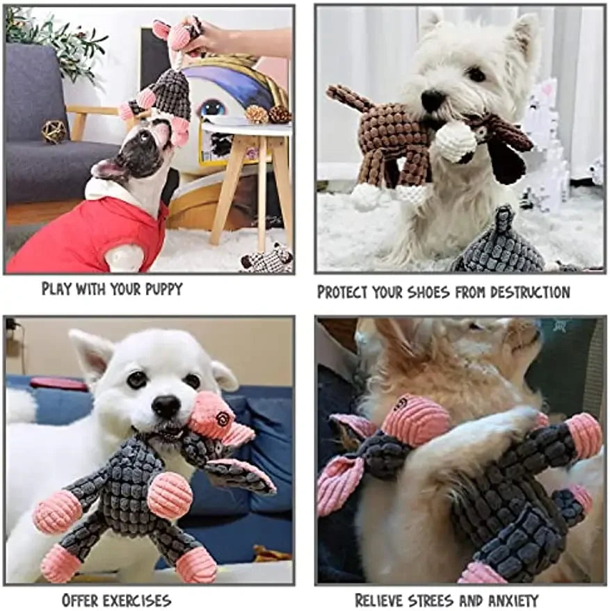 Dog Plush Toys Pack