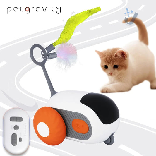 Automatic Smart  Cat Interactive Car Toy