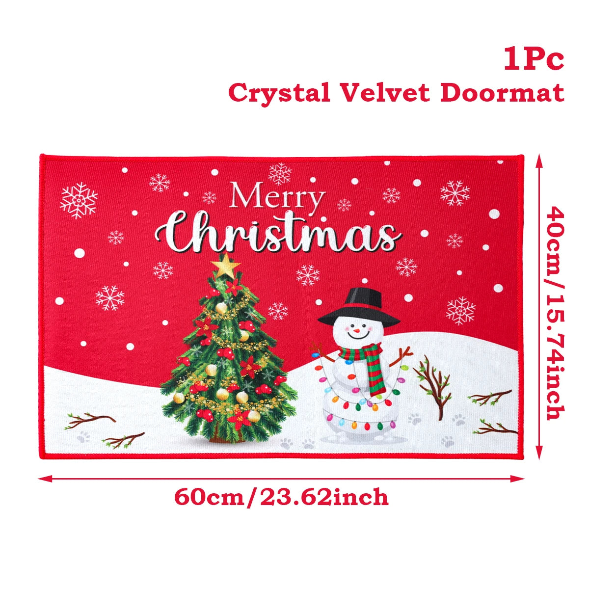 Christmas Door Mat - Home Decorations