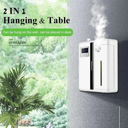 160ml Waterless Bluetooth Wall-Mounted Essential Oil Diffuser