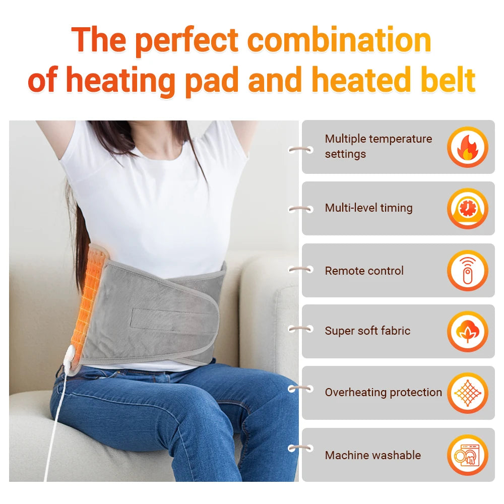 Electric Heating Pad - Multifunctional Thermal Blanket for Office and Home