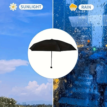 Portable Ultra-light Sixfold UV-resistant Mini Umbrella