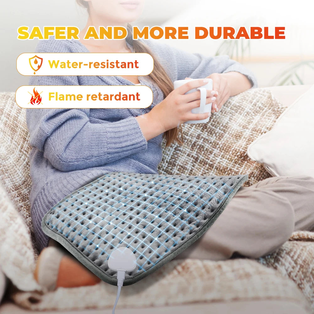 Electric Heating Pad - Warm Winter Physiotherapy Blanket for Pain Relief