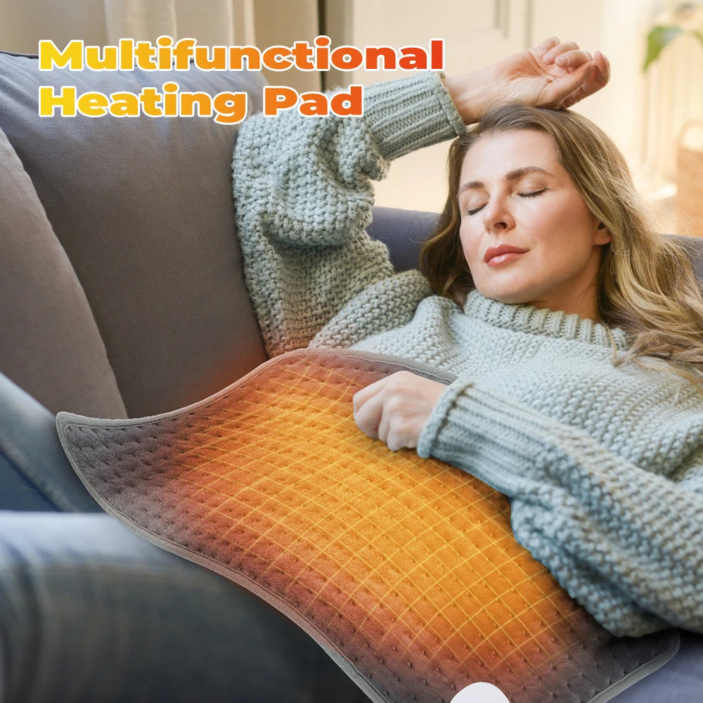 Electric Heating Pad - Warm Winter Physiotherapy Blanket for Pain Relief