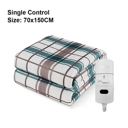 Electric Blanket 220V - Thicker Automatic Thermostat for Cozy Warmth