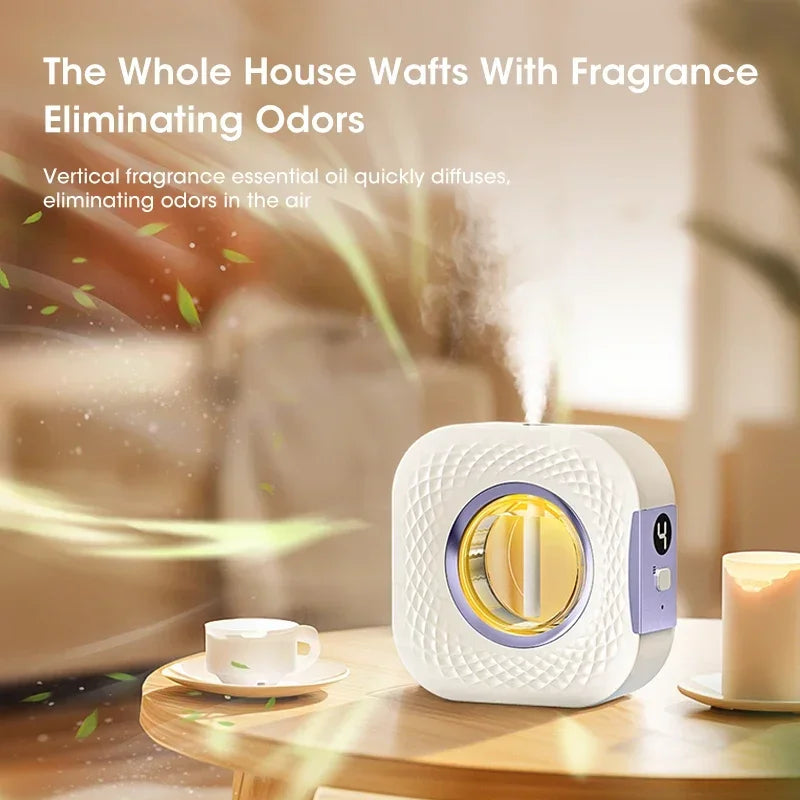 Aroma Diffuser & Air Purifier with Digital Display