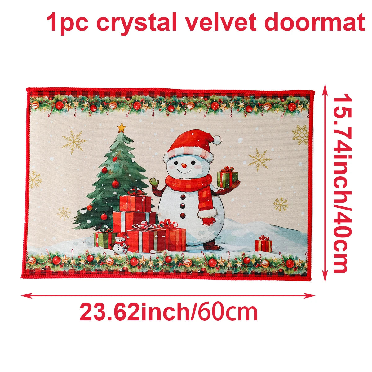 Christmas Door Mat - Home Decorations