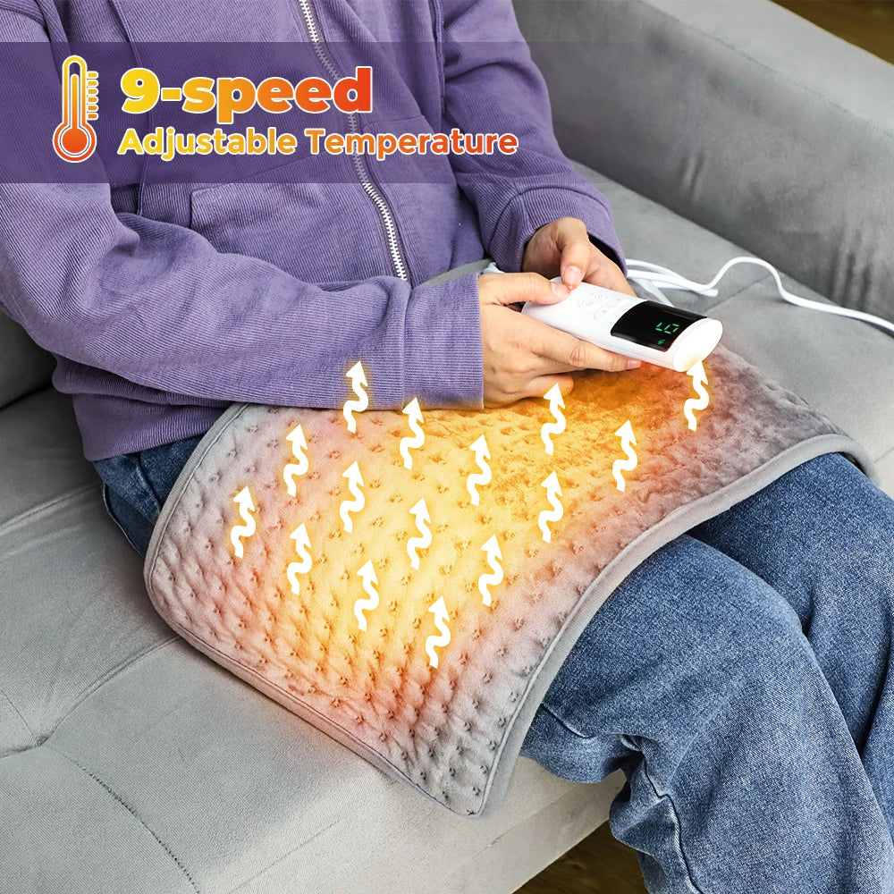 Electric Heating Pad - Warm Winter Physiotherapy Blanket for Pain Relief