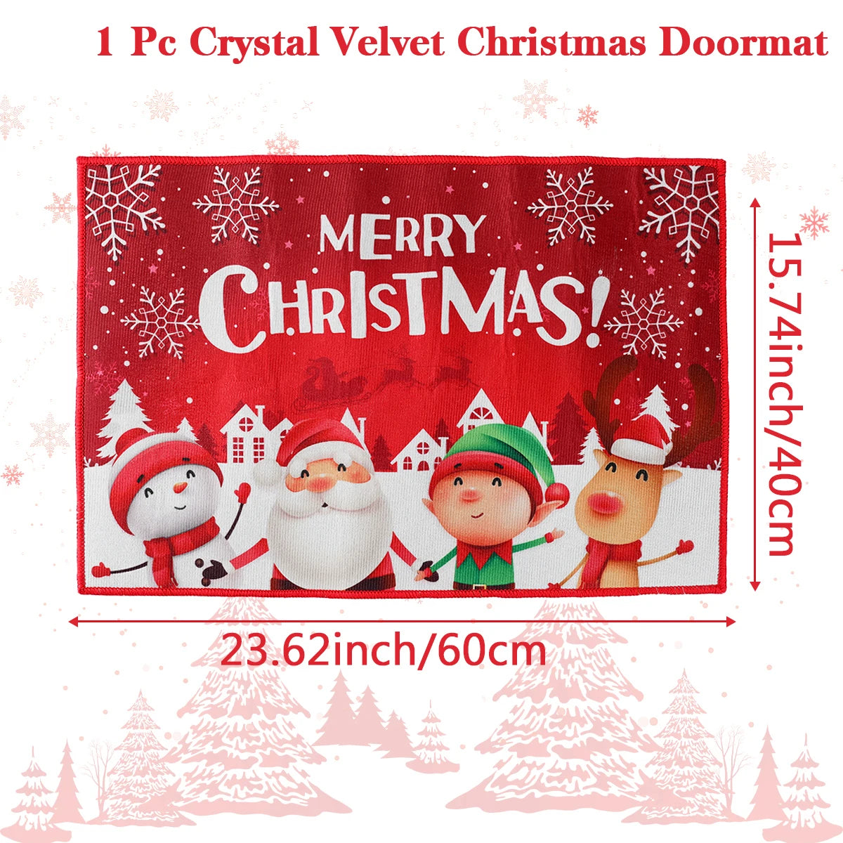 Christmas Door Mat - Home Decorations