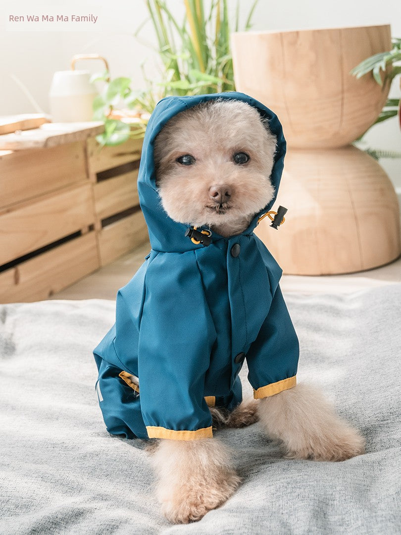 Small Size Waterproof Dog Raincoat