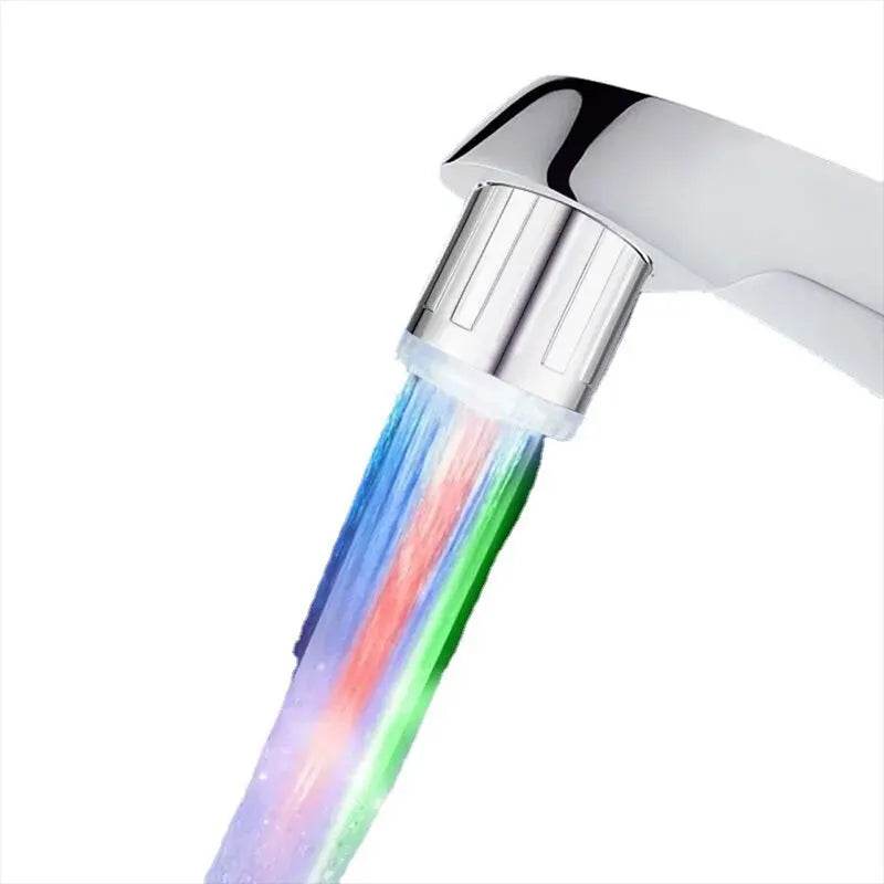 3-Color LED Water-Saving Bathroom Faucet Aerator