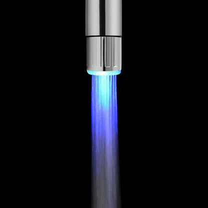 3-Color LED Water-Saving Bathroom Faucet Aerator