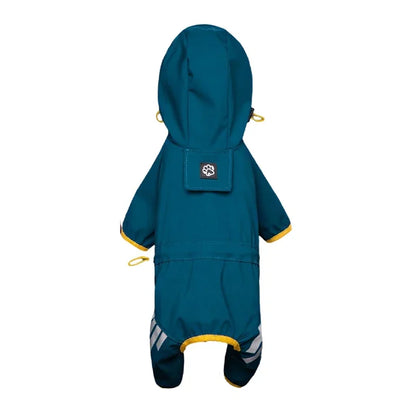 Puppy Rain Coats - Hooded Jumpsuit for Small and Medium Dogs