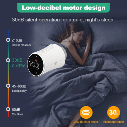 Smart WiFi Thermostat Radiator Actuator