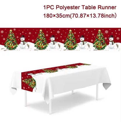 Merry Christmas Table Runner