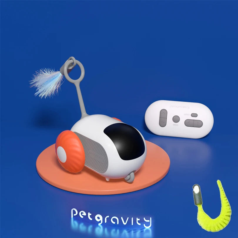 Automatic Smart  Cat Interactive Car Toy