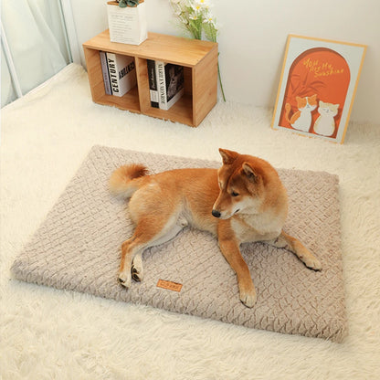 Short Plush  Removable Pet Bed