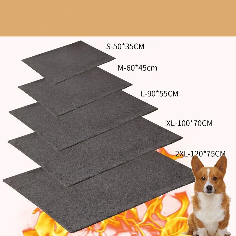 Self Warming Dogs Pad Bed