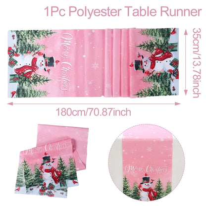 Merry Christmas Table Runner