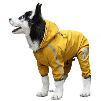 Pet Dog Waterproof Raincoat Jumpsuit