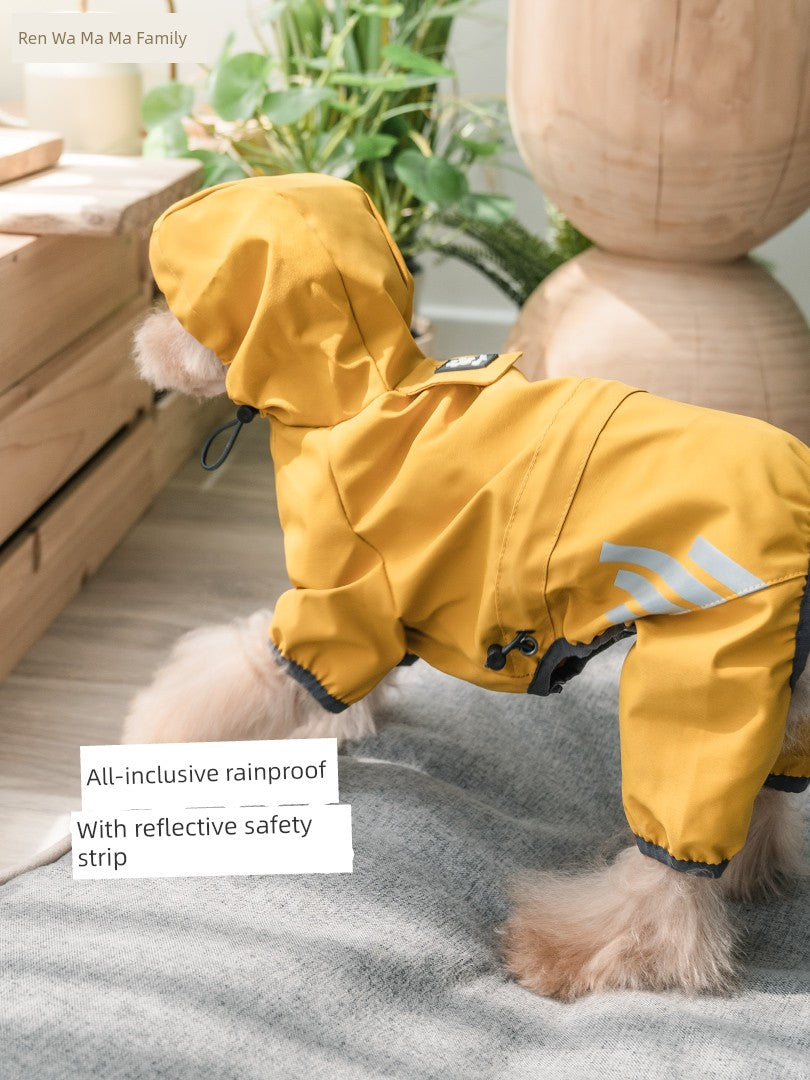 Small Size Waterproof Dog Raincoat