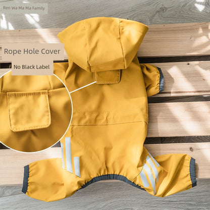 Small Size Waterproof Dog Raincoat