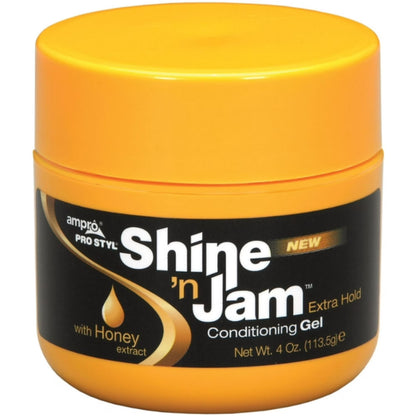 Shine 'n Jam Conditioning Gel Extra Hold for Braids, Twists, and Frizz Control
