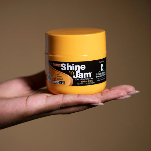 Shine 'n Jam Conditioning Gel Extra Hold for Braids, Twists, and Frizz Control